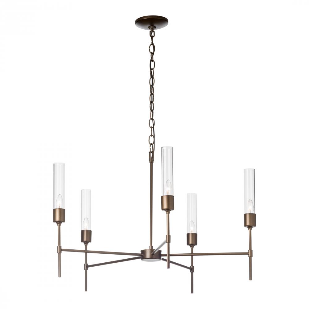 Vela 5 Arm Chandelier