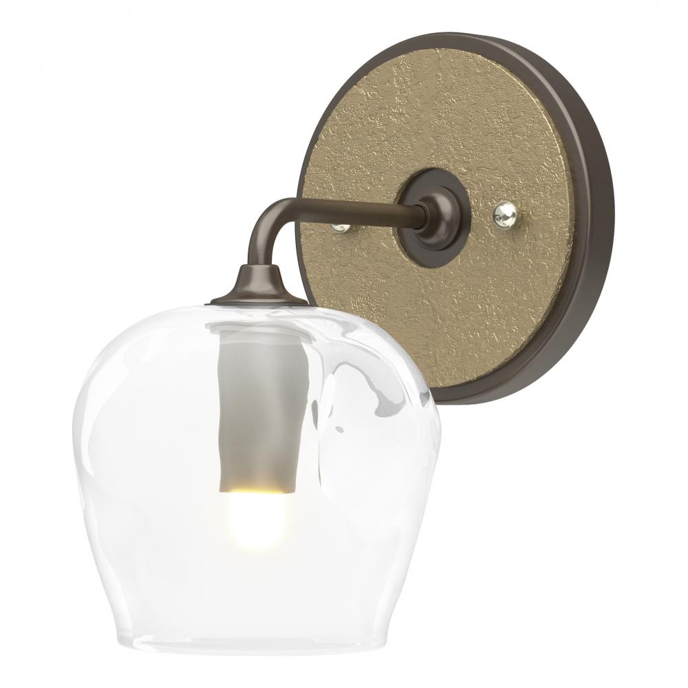 Ume 1-Light Curved Arm Bath Sconce