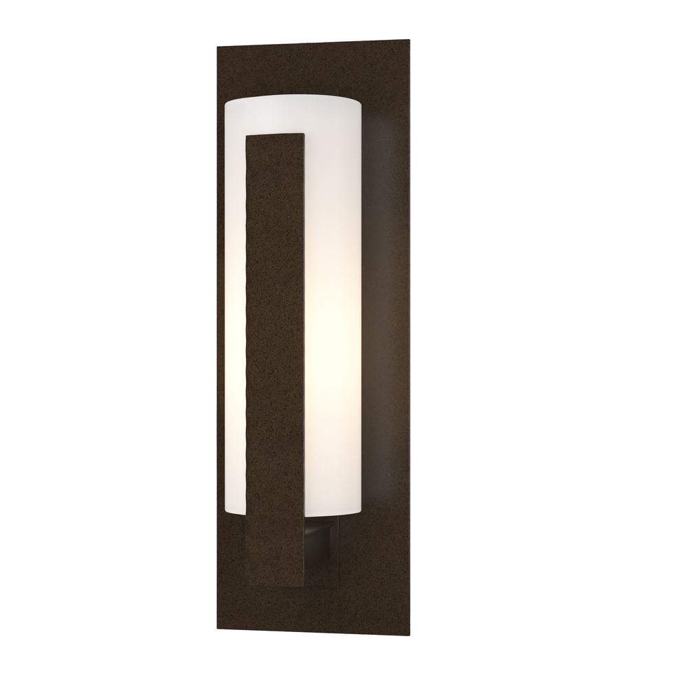 Forged Vertical Bars Small Outdoor Sconce