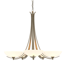 Hubbardton Forge 101261-SKT-84-GG0123 - Aegis 5 Arm Chandelier