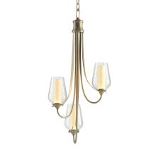 Hubbardton Forge 103033-SKT-84-ZS0354 - Flora 3 Arm Chandelier