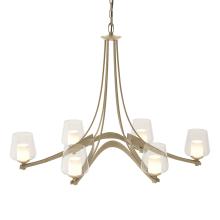 Hubbardton Forge 104116-SKT-84-ZU0291 - Oval Ribbon 6 Arm Chandelier