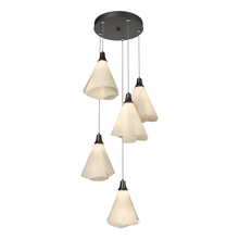 Hubbardton Forge 131122-SKT-STND-14-SH1987 - Mobius 5-Light Pendant