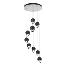 Hubbardton Forge 131140-SKT-LONG-02-BP0754 - Chrysalis 9-Light Small Crystal Pendant