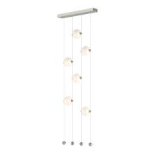 Hubbardton Forge 139055-LED-STND-85-GG0668 - Abacus 6-Light Ceiling-to-Floor LED Pendant