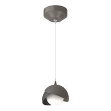 Hubbardton Forge 161183-SKT-STND-07-10-GG0711 - Brooklyn Double Shade Low Voltage Mini Pendant