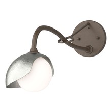 Hubbardton Forge 201376-SKT-05-85-GG0711 - Brooklyn 1-Light Single Shade Long-Arm Sconce