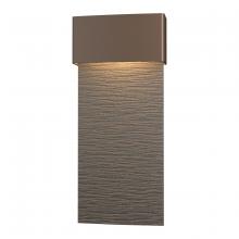 Hubbardton Forge 302632-LED-75-20 - Stratum Large Dark Sky Friendly LED Outdoor Sconce