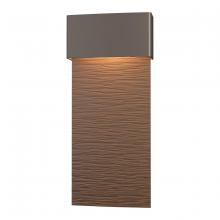 Hubbardton Forge 302632-LED-77-75 - Stratum Large Dark Sky Friendly LED Outdoor Sconce