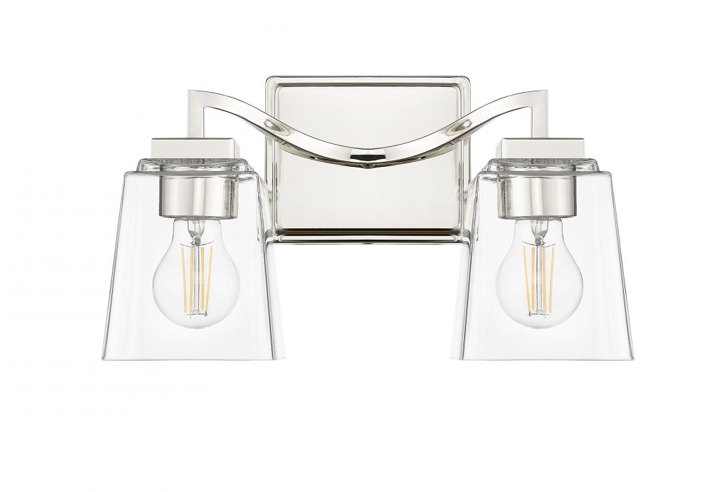 Avenna 2-Light Vanity Polished Nickel