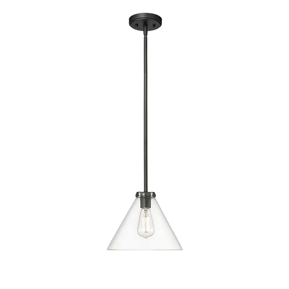 Aliza 1-Light Pendant light Matte Black