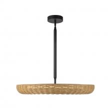 Alora Lighting CH602024MB-UNV - Maris 24-in Matte Black LED Chandelier