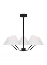 Visual Comfort & Co. Studio Collection DJC1005MBK - Burke Medium Chandelier