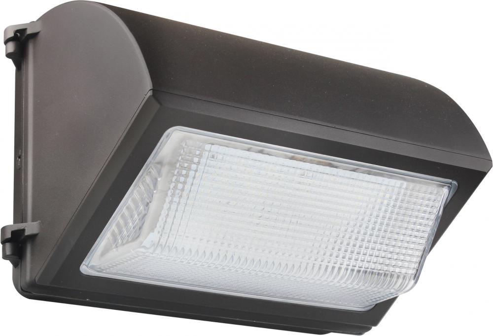 LED Cutoff Wall Pack - 100W - 5000K - Bronze Finish - 100-277V