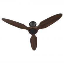 Quorum 39563-59 - Veleta 56 inches Hugger Ceiling Fan, Matte Black