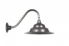 Northeast Lantern 11026-DB-MED - Tiered Barn RLM Wall 13.75" Shade Dark Brass Medium Base Socket