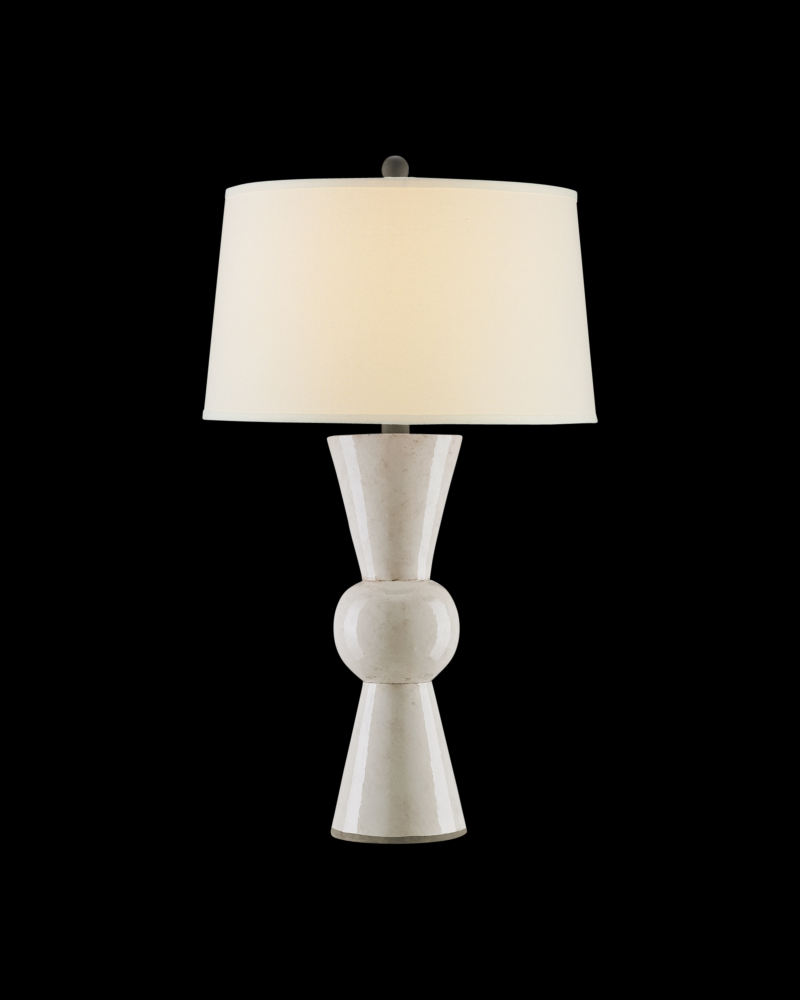 Upbeat White Table Lamp