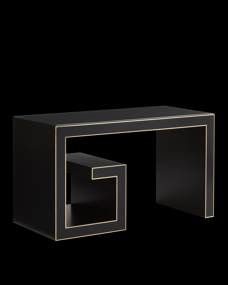 Artemis Black Writing Desk