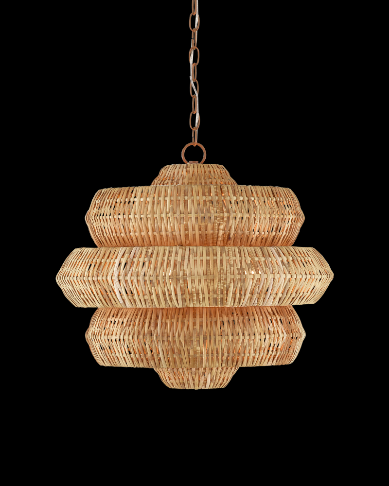 Antibes Small Natural Chandelier